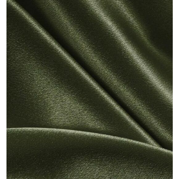 AW BRIDAL 2 XS green satin chameuse Romula mother of bride midi dress NEW B143 - Picture 6 of 7